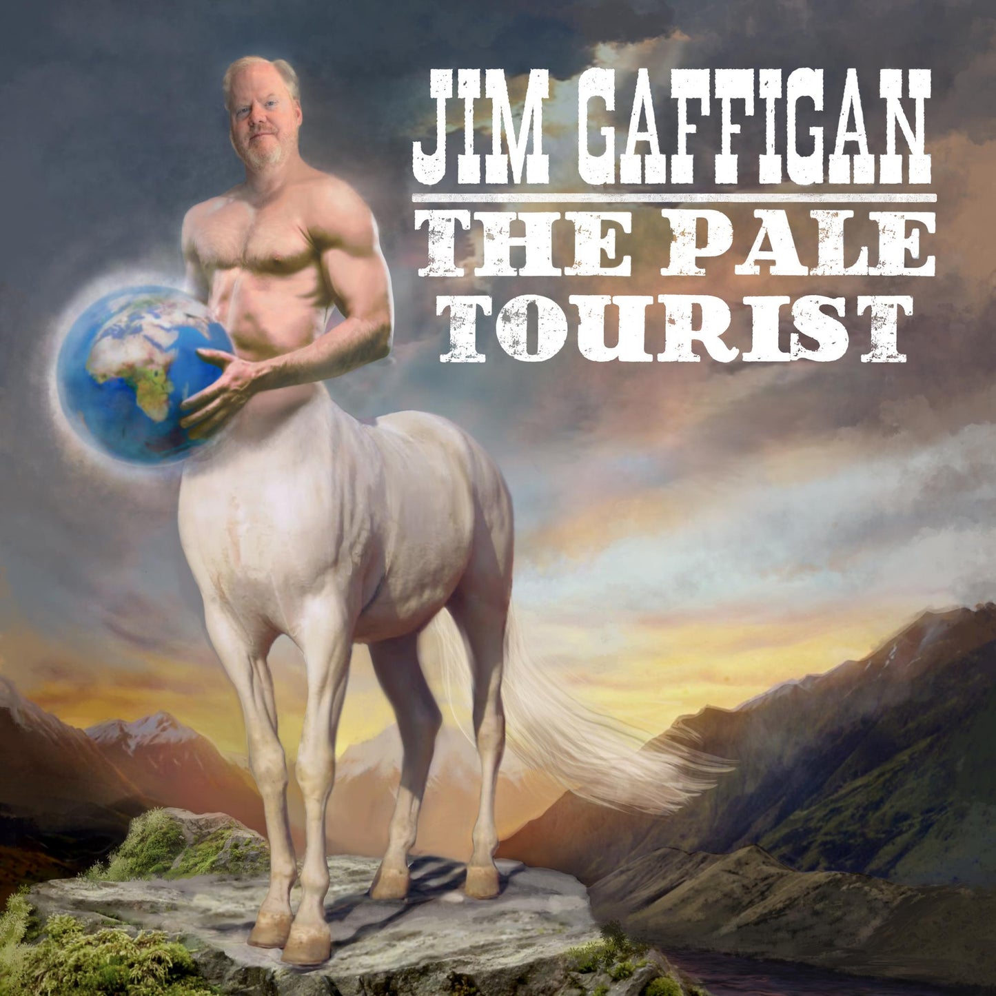 Jim Gaffigan "Pale Tourist" 3x12"