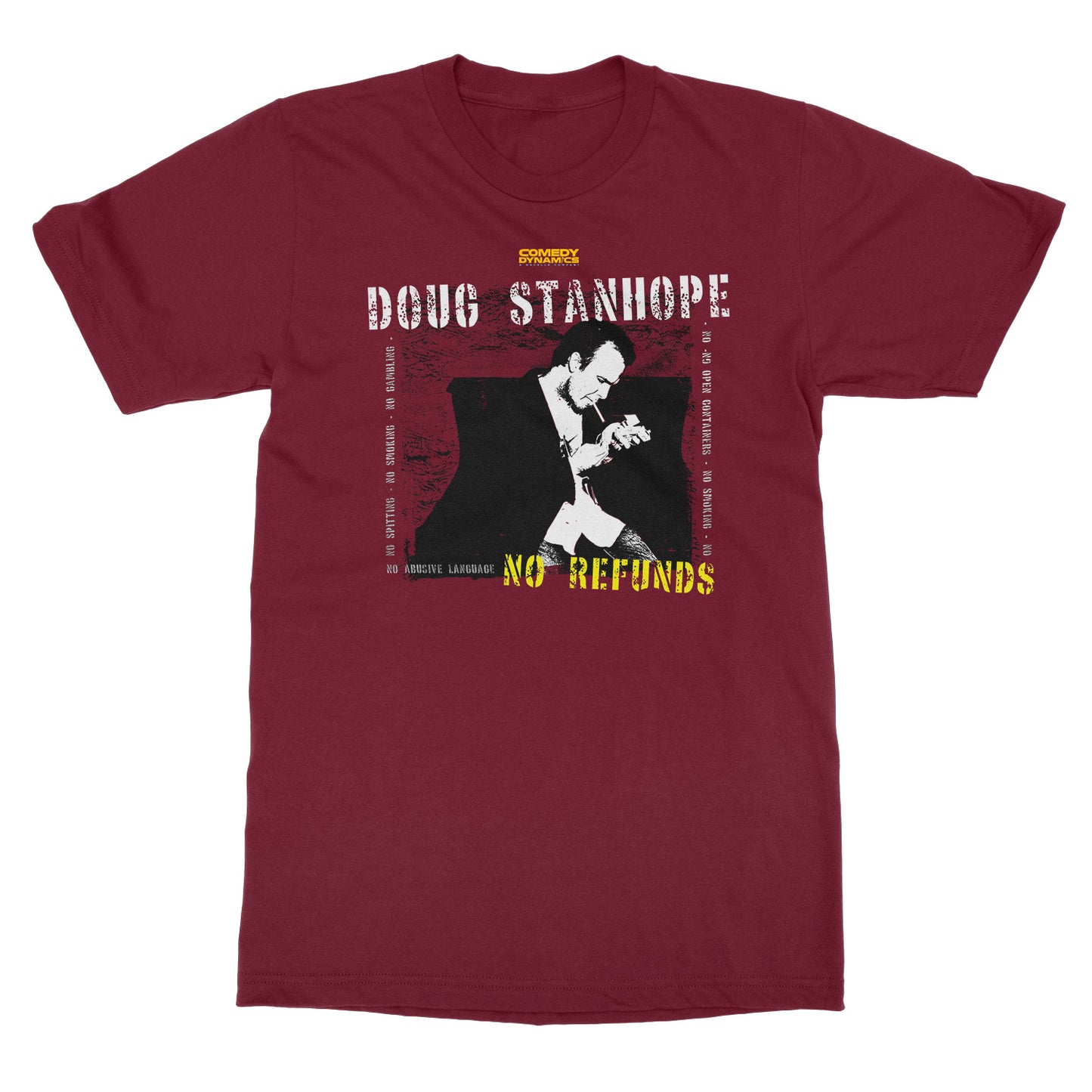 Doug Stanhope "No Refunds" T-Shirt