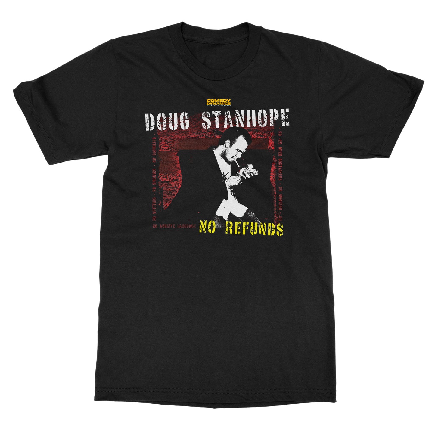 Doug Stanhope "No Refunds" T-Shirt